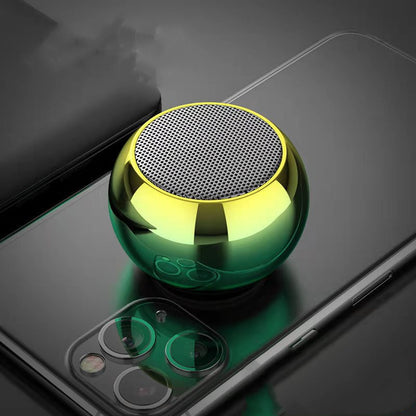 Wireless Bluetooth Speaker Mini Stereo High Volume Outdoor Portable Gadgets dealsniper-net Gradient orange USB