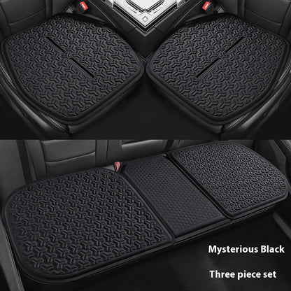 Car Seat Cushion Four Seasons Universal Cool Pad Gel Vehicle dealsniper-net Mysterious Black 3PCs Set