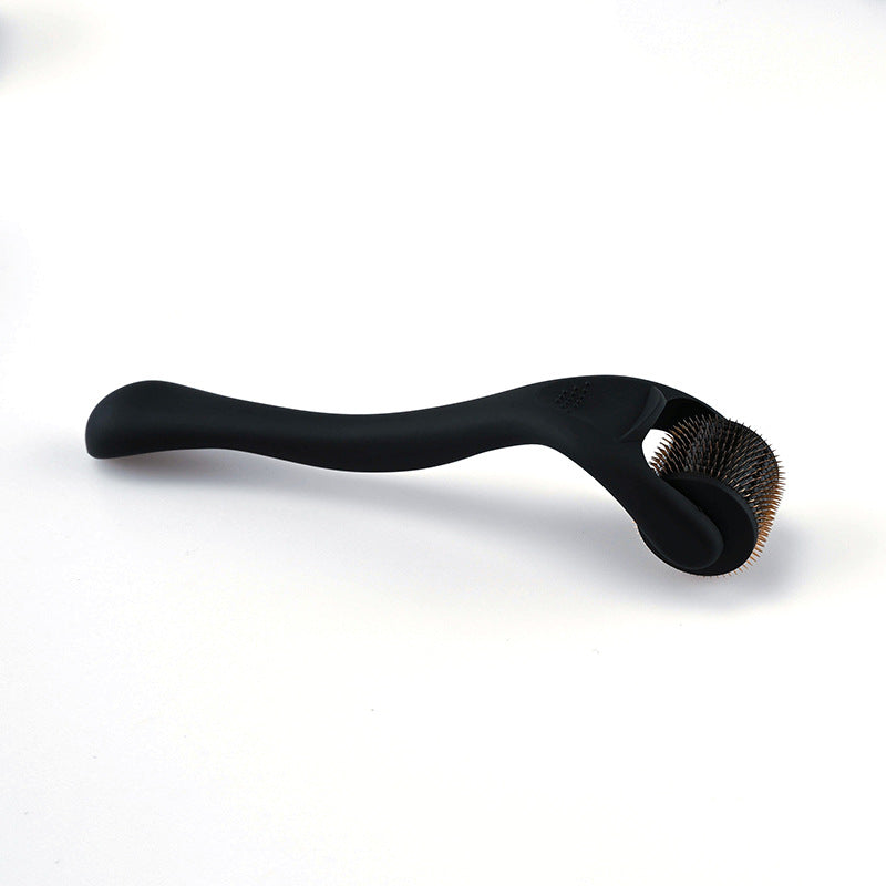 Matte Black Frosted Titanium Alloy Needle Roller Beard Roller Men Gym From House