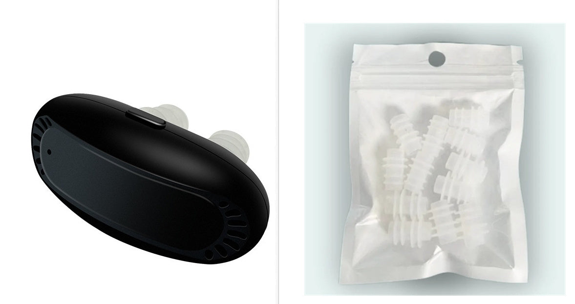 Allergic Chronic Intelligent Infrared Nasal Relief Device Beauty DealSniper.net Black With silicone case