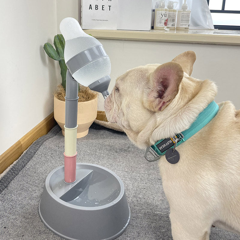 Automatic Pet Water Dispenser Stand Feeder Bowl Pets Gym From House