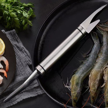 Multifunctional Stainless Steel Shrimp Remover Shrimp Line Fish Kitchen Gym From House