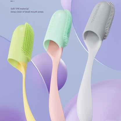 Dog Tooth Cleaning Brush Care Finger Wrap Cat Dog Oral Cleaning Toothbrush Pets Gym From House 3Pcs