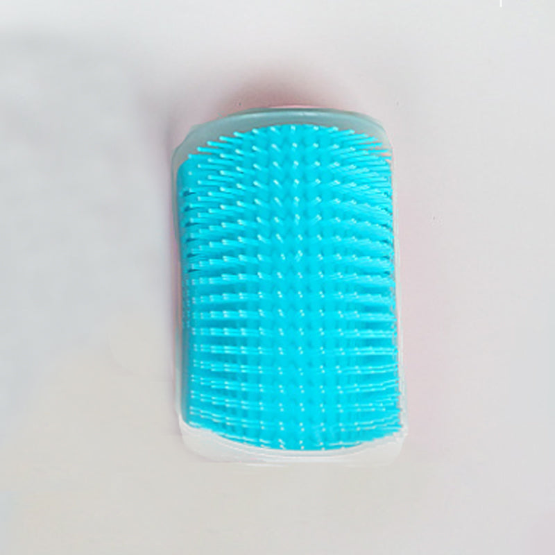 Cat Self Groomer Arch Self Cleaning Slicker Brush Upgraded Cat Brushes Pets Gym From House Sky blue