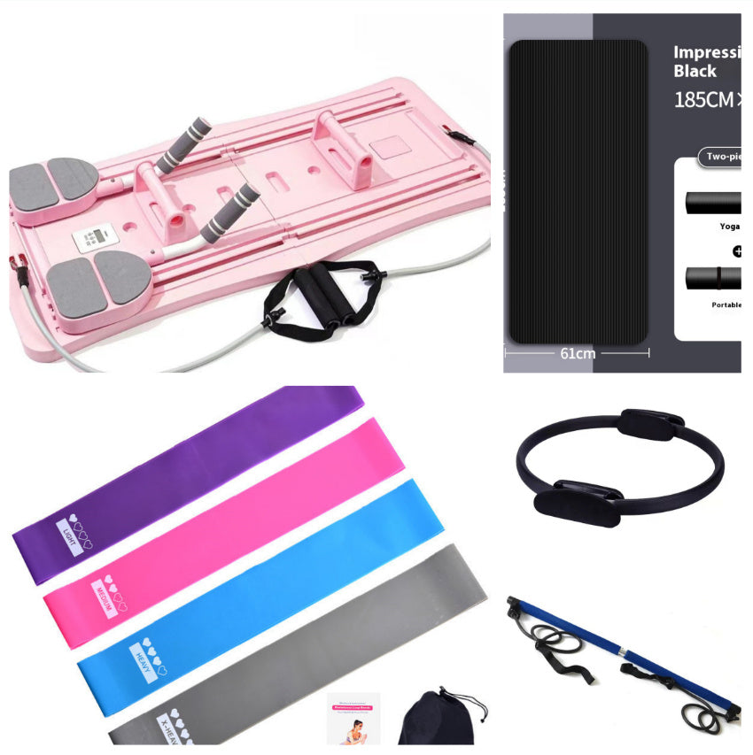 Four-in-one Foldable Automatic Rebound Home Exercise Abdominal Muscle Firm Abs Fitness Board Sports DealSniper.net Set1