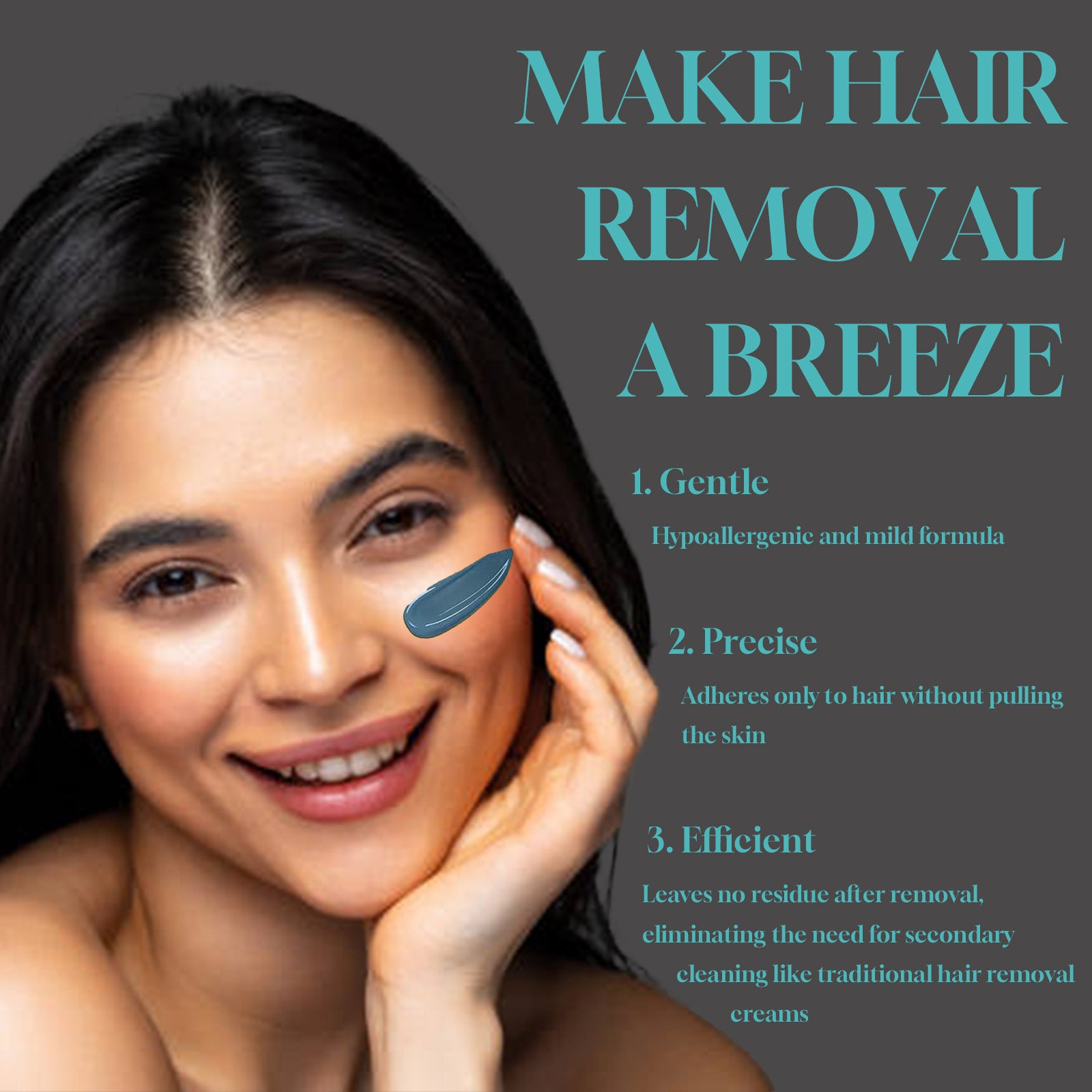 WUWUVISTA 60 Pcs Waxing Kit Easy-Clean Beauty dealsniper-net