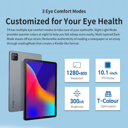 G-tab T9 Rockchip RK3562 Quad Core Tablet PC Grey Electronics dealsniper-net
