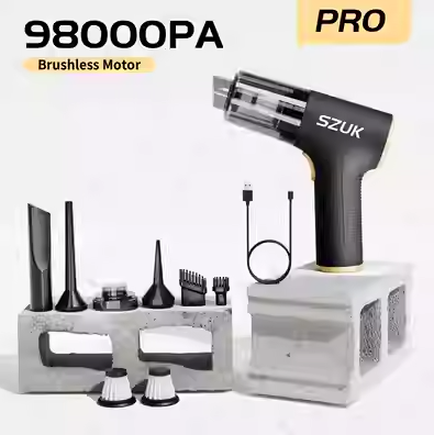 98000PA Car Vacuum Cleaner Powerful Cleaning Machine Car Ac Vehicle DealSniper.net Pro 2hapa USB