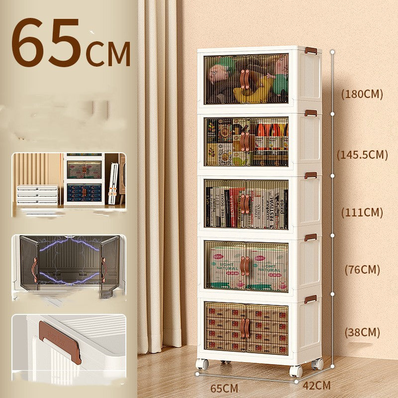 Oversized Storage Box Household Clothing Organizer House dealsniper-net Face width65cm Fifth floor