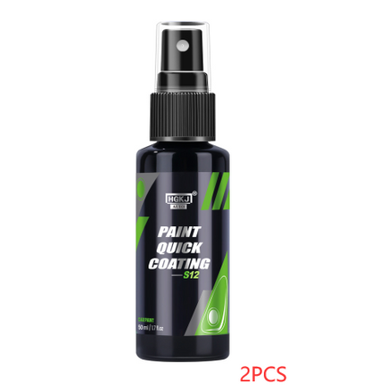 Car Paint Fast Coating Agent On Light And Water Vehicle dealsniper-net 2pcs 50ML