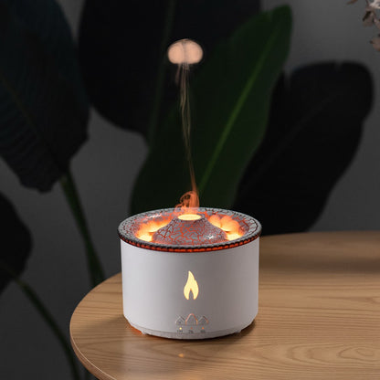 New Creative Ultrasonic Essential Oil Humidifier Volcano Home dealsniper-net