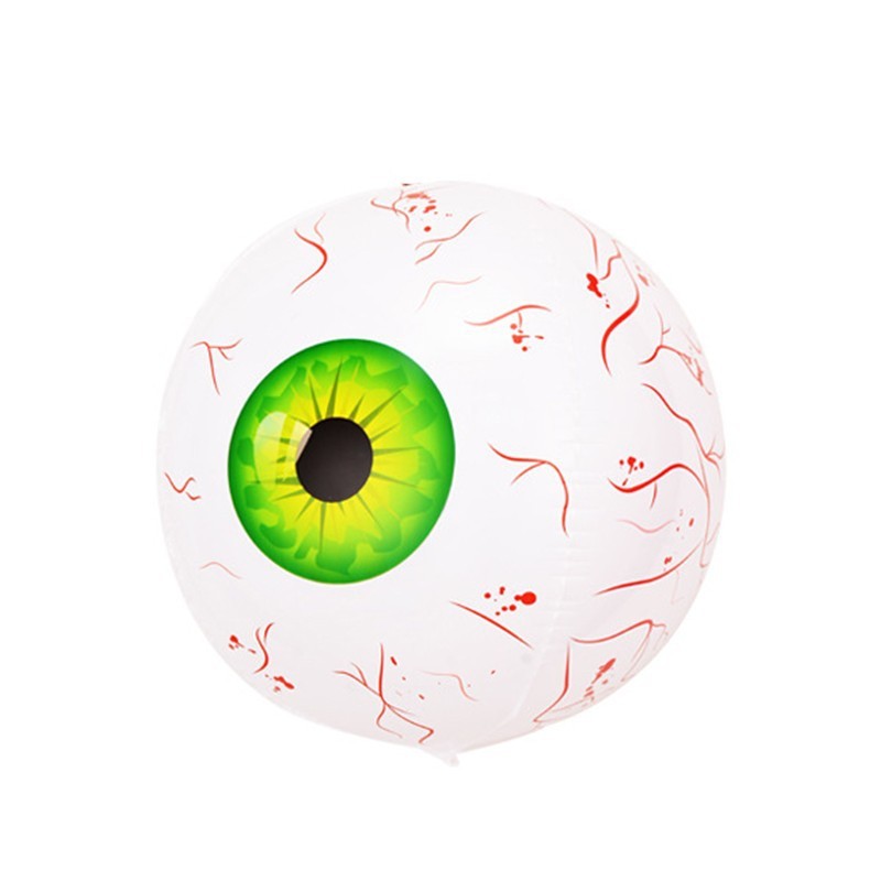 Halloween Eyeball Balloon Halloween Inflatable Holidays DealSniper.net Green