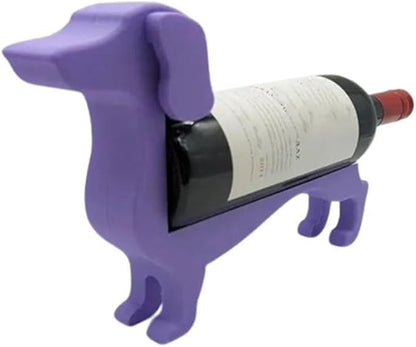 Dachshund Wine Bottle Holder Wine Cabinet Dachshund Kitchen DealSniper.net Purple Plastic