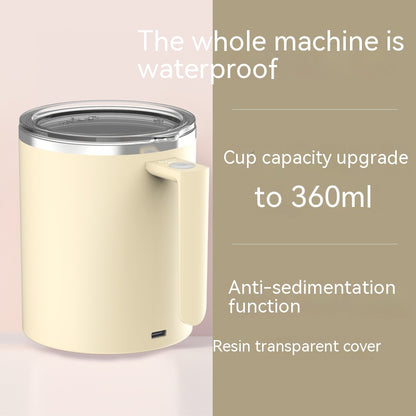 Automatic Mixing Coffee Cup Rechargeable Rotating Travel Stirring Cup