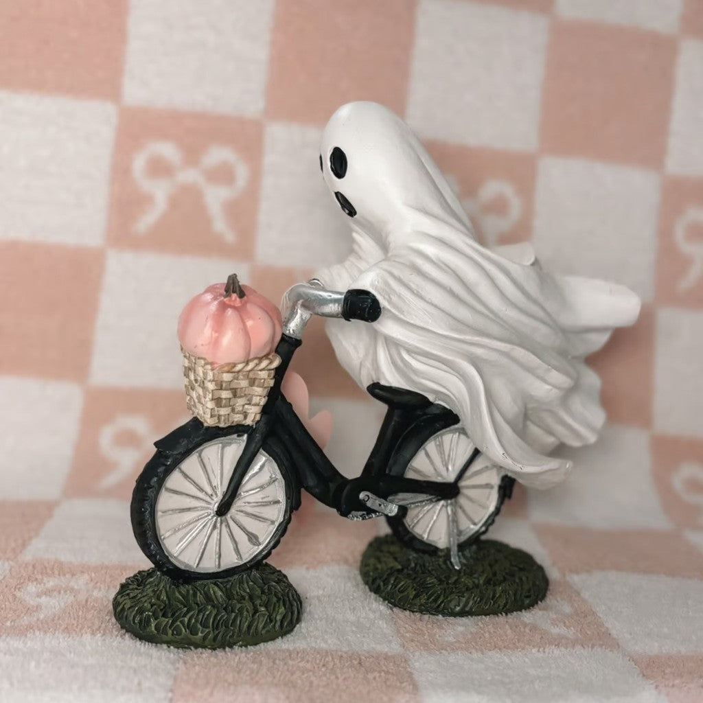 Halloween Ghost And Pumpkin Decorative