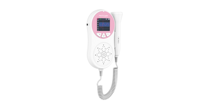 Pocket Fetal Doppler Digits Curve Display Pregnancy Baby Heart Rate Monitor,3Mhz Pink Electronics dealsniper-net