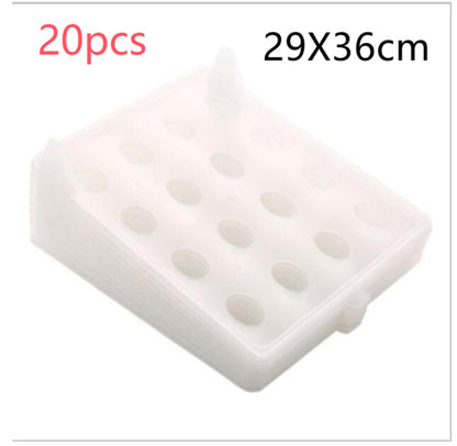 Multifunctional Durable Plastic Laundry Storage Fold Board House DealSniper.net White 29X36cm 20pcs