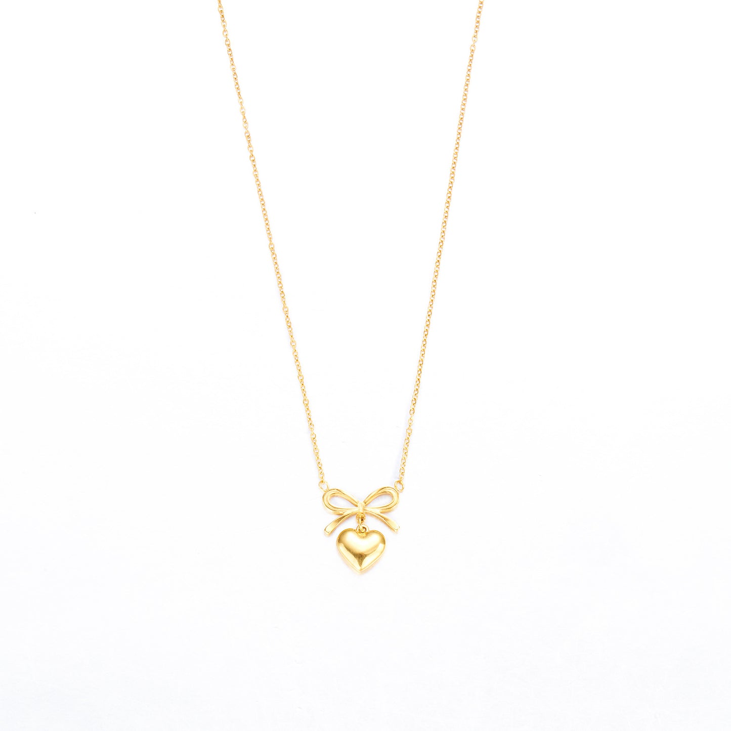 Stainless Steel New Fashion Fine Waterproof Jewelry Love Heart Jewelry dealsniper-net