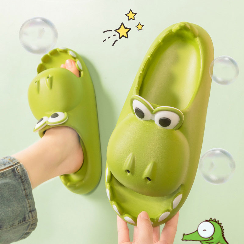 Kids Dinosaur Slippers Wholesale Summer Cartoon Parent Child Kids dealsniper-net