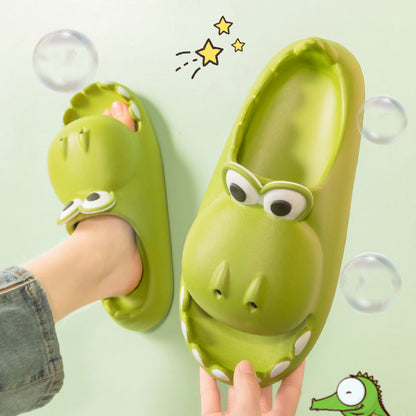 Kids Dinosaur Slippers Wholesale Summer Cartoon Parent Child Kids dealsniper-net