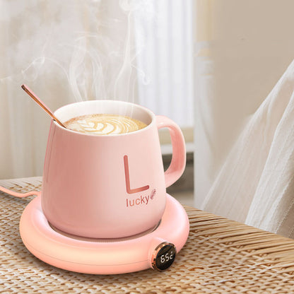 Coffee Mug Warmer Warm Coaster Smart Heating Cup Kitchen DealSniper.net M306 Pink USB