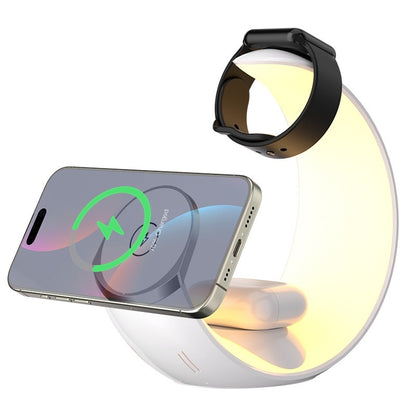 Four-in-one Wireless Magnetic Charger Gadgets Gym From House White