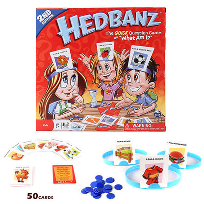 Quick Question Of What Am I Cards Board Game Funny Gadgets Kids DealSniper.net