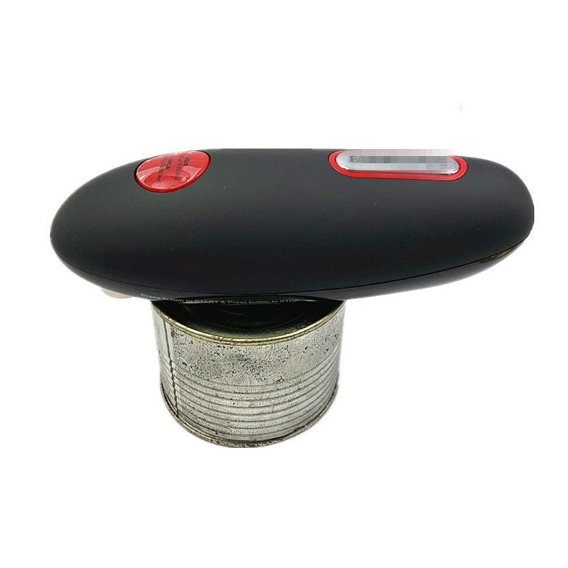 Electric Can Opener Automatic Bottle Opener Cordless One Tin Touch Kitchen Gym From House Black 1PC