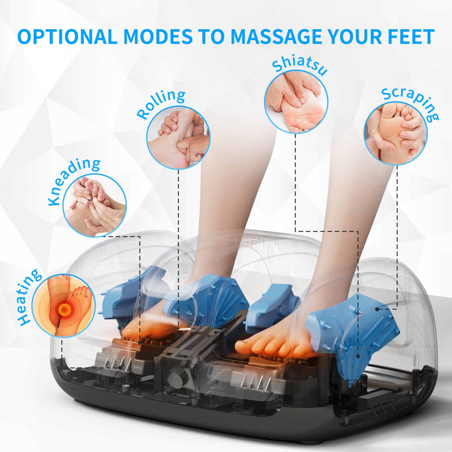 3D Foot & Calf Massager For Full Relaxation Beauty dealsniper-net