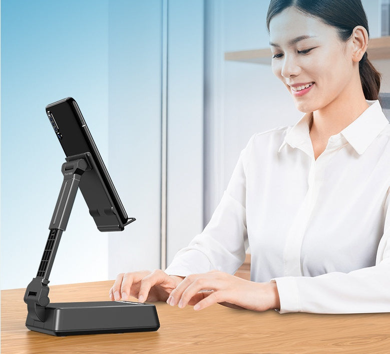Mobile Phone Smart Broadcaster Stand Wireless Bluetooth Speaker Electronics dealsniper-net