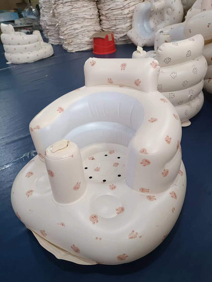 Portable Inflatable Baby Dining Chair For Bathing And Swimming Kids DealSniper.net Pink Rabbit