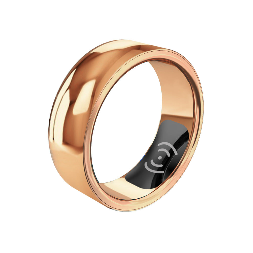 Smart Simple Style Couple Ring Wireless Jewelry dealsniper-net Rose gold size17