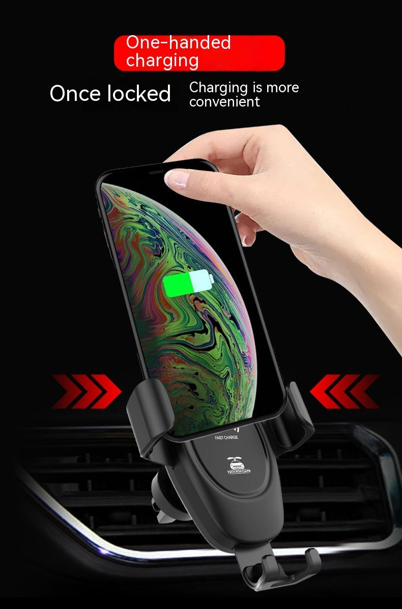 D12 Car Wireless Charger Air Outlet Clip Vehicle dealsniper-net