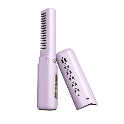 Straight Comb USB Charging Small Portable Beauty BlenderJuice.com CJ Rosemary Violet English Version