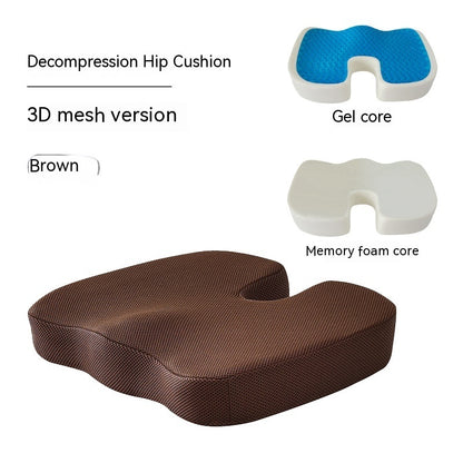 Memory Cotton Buttocks Chair Hemorrhoid Cushion Health dealsniper-net Coffee Cushion Breathable mesh