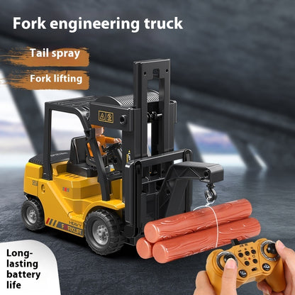 Remote Control Forklift Light Car Children's Toy Model Kids DealSniper.net