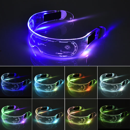 LED Luminous Glasses Party Bar Disco Punk Glasses Gifts