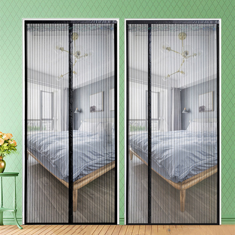 Decorative Magnetic Magic Door Curtain Stickers Punch-free Household House DealSniper.net