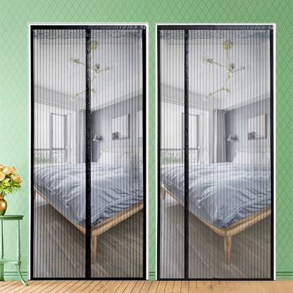 Decorative Magnetic Magic Door Curtain Stickers Punch-free Household House DealSniper.net