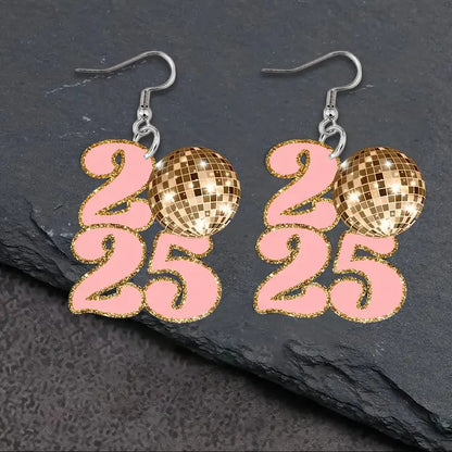 Retro Fashion Digital Earrings Jewelry dealsniper-net