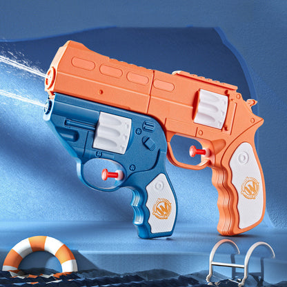 Child And Mother Split Double Gun Press Kids Gym From House Big Orange Small Blue1 Box packed
