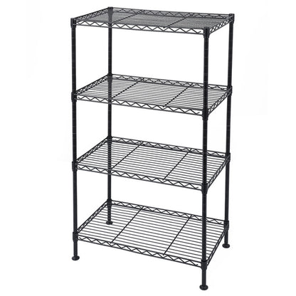 Four Layer Metal Household Shelf Adjustable House DealSniper.net