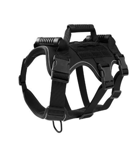 Dog Anti-breakaway And Anti-rush Reflective Breathable Harness Pets Gym From House Black L
