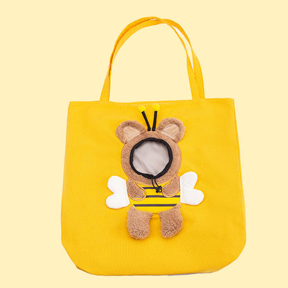 Bee Out Cute Canvas Pet Bag Pets Gym From House Bee 45x45cm