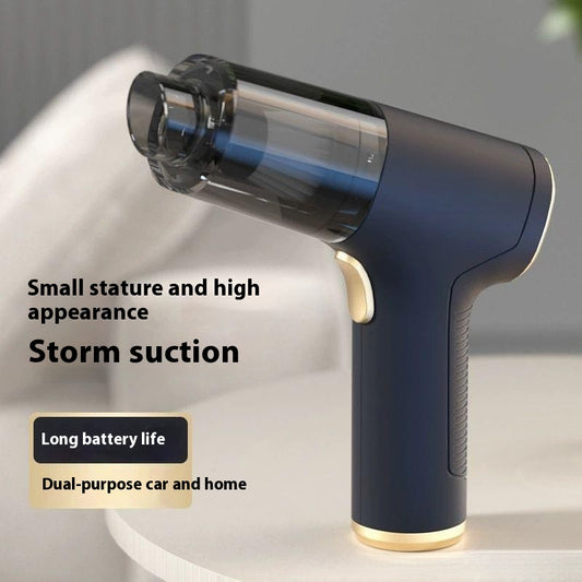 Handheld Small Wireless Car Cleaner Strong Blow Suction Dual Function Vehicle Gym From House