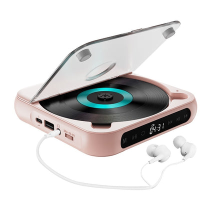 Portable Music Album CD Player Electronics DealSniper.net Pink