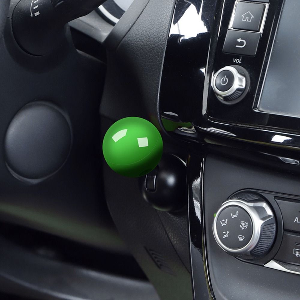 All-metal Ball Rod Car One-key Start Button Starting Cover Vehicle dealsniper-net Green Alloy Rod