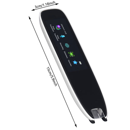 Smart Voice Translator Pen White International Edition Pen