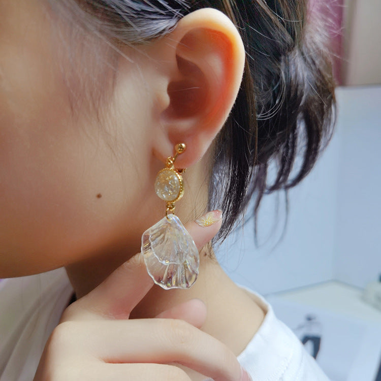 Acrylic Shell Earrings Deals DealSniper.net