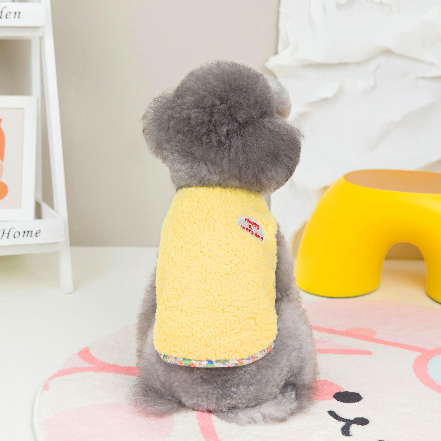 Pets Clothes Small Dogs Teddy In Autumn And Winter Pets DealSniper.net Lemon yellow L